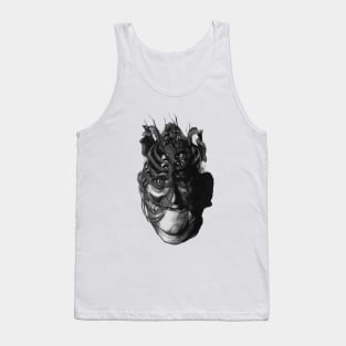 CREEPY FACE Tank Top